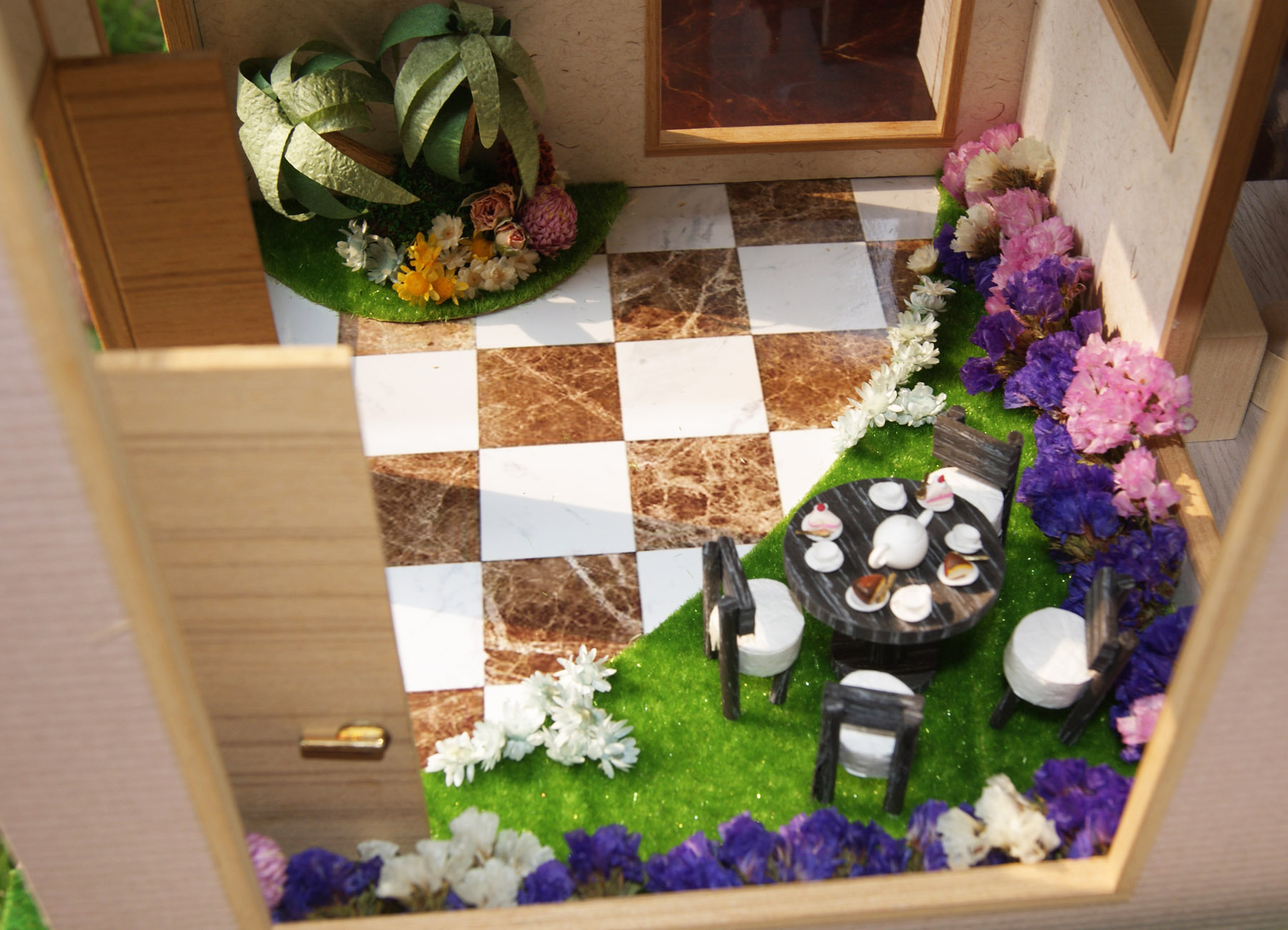 紙紮屋馨風恬居(室內花園款)的情趣庭院